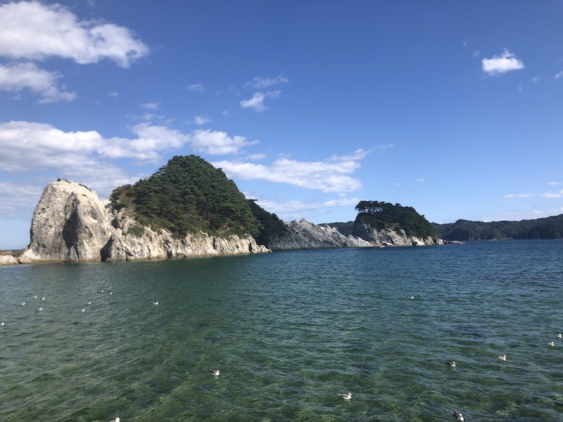 浄土ヶ浜風景