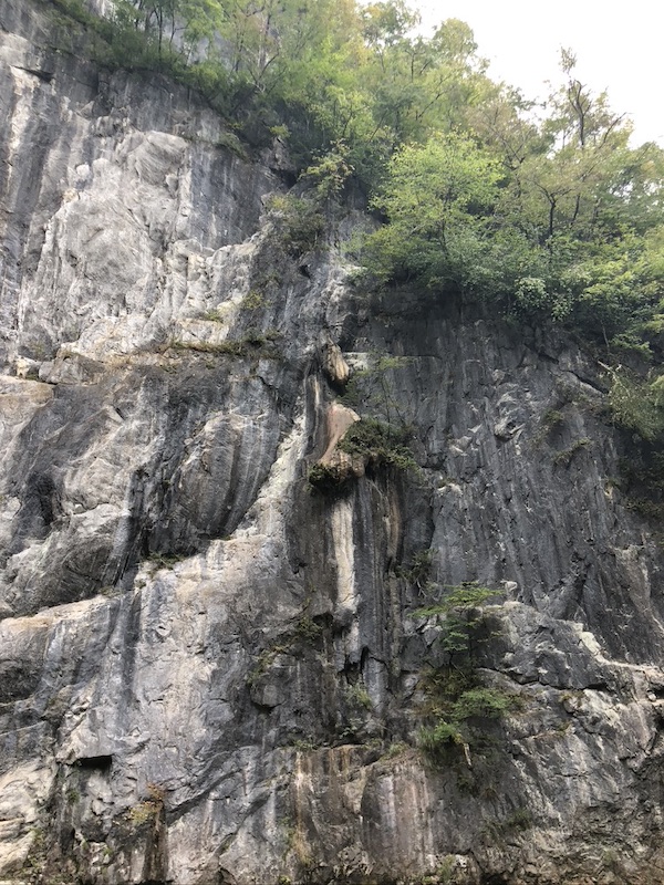 岩手県猊鼻渓獅子ヶ鼻