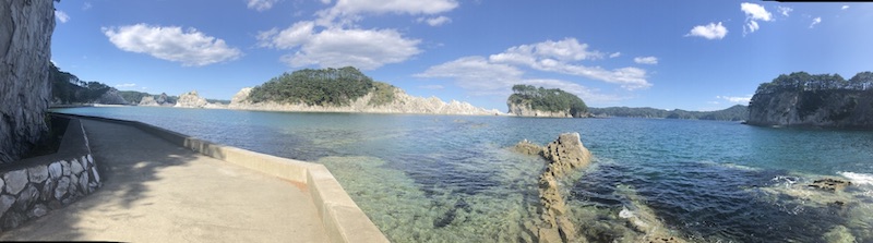 浄土ヶ浜風景