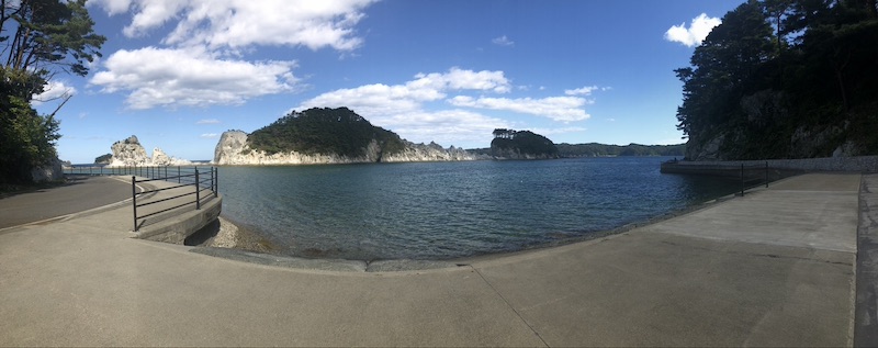 浄土ヶ浜風景