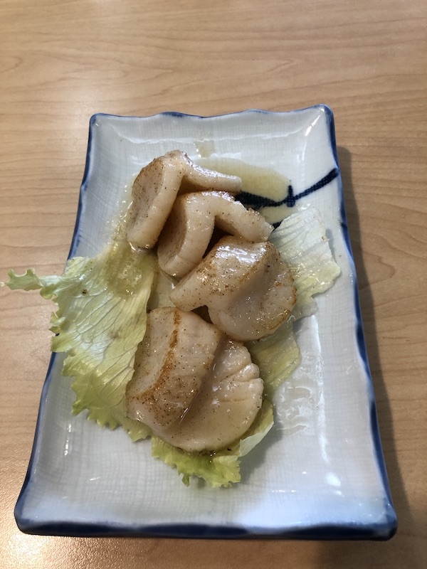 ホタテバター焼き